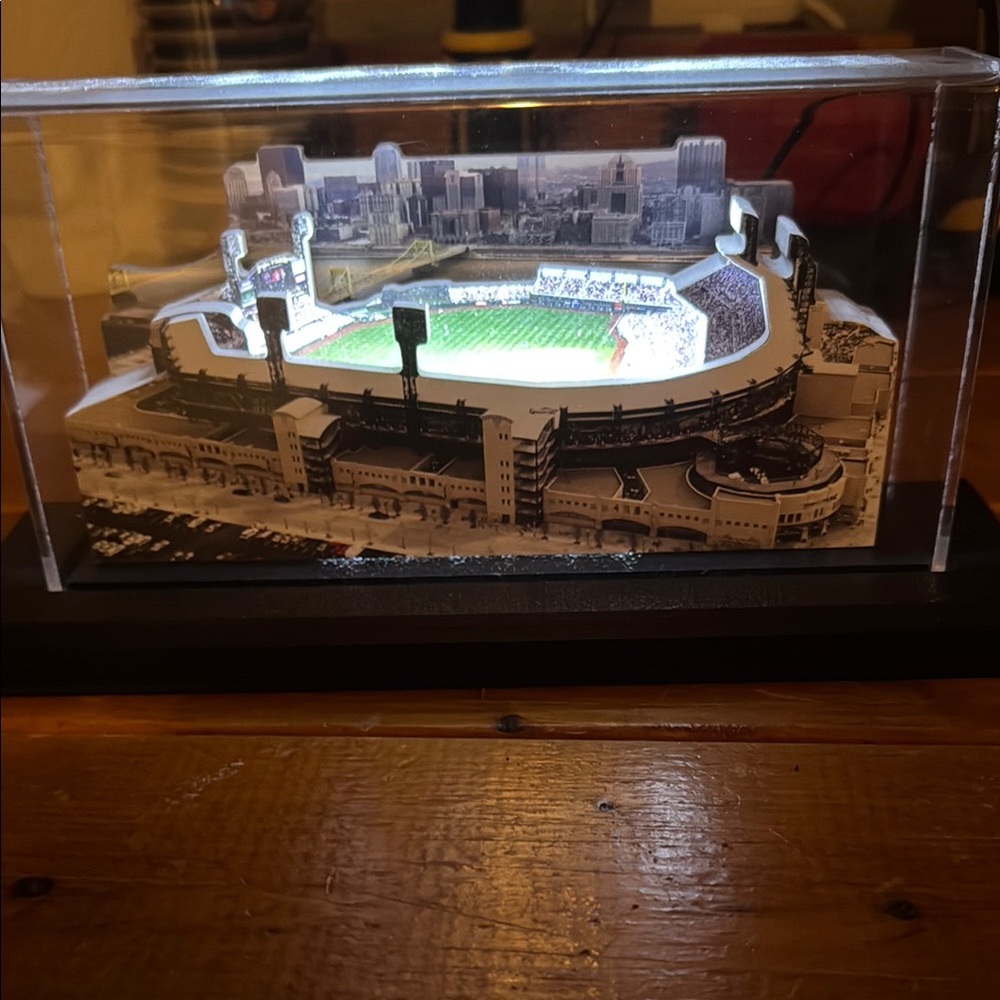 3D Stadium Model Display Case